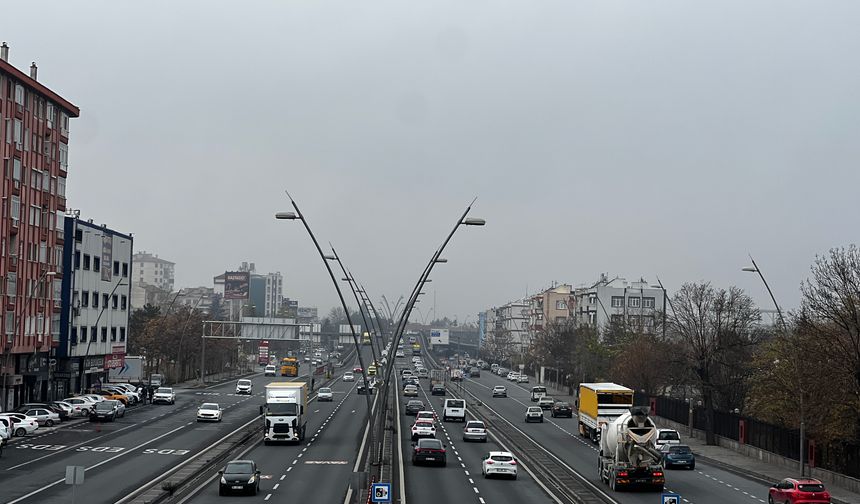 Kayseri'de yoğun sis etkili oldu