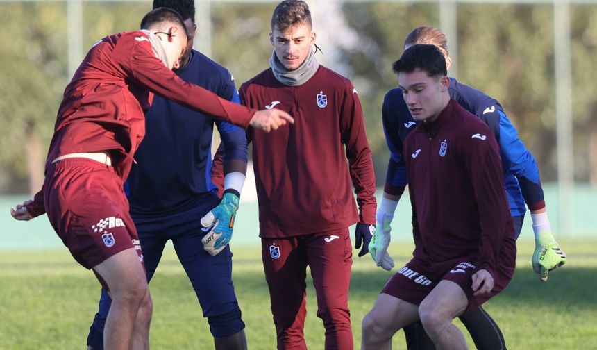 Trabzonspor'da Gençlerbirliği mesaisi start aldı