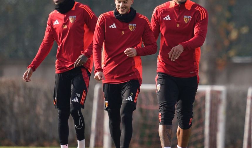 Zecorner Kayserispor, Tümosan Konyaspor maçının hazırlıklarını tamamladı